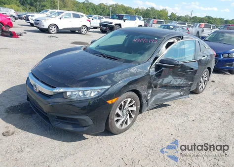 2016 Honda Civic Ex from USA, damaged, VIN 2HGFC2F72GH529880
